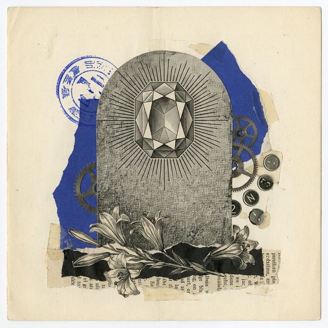 Dada collage of a tombstone for Gemma 2 9B