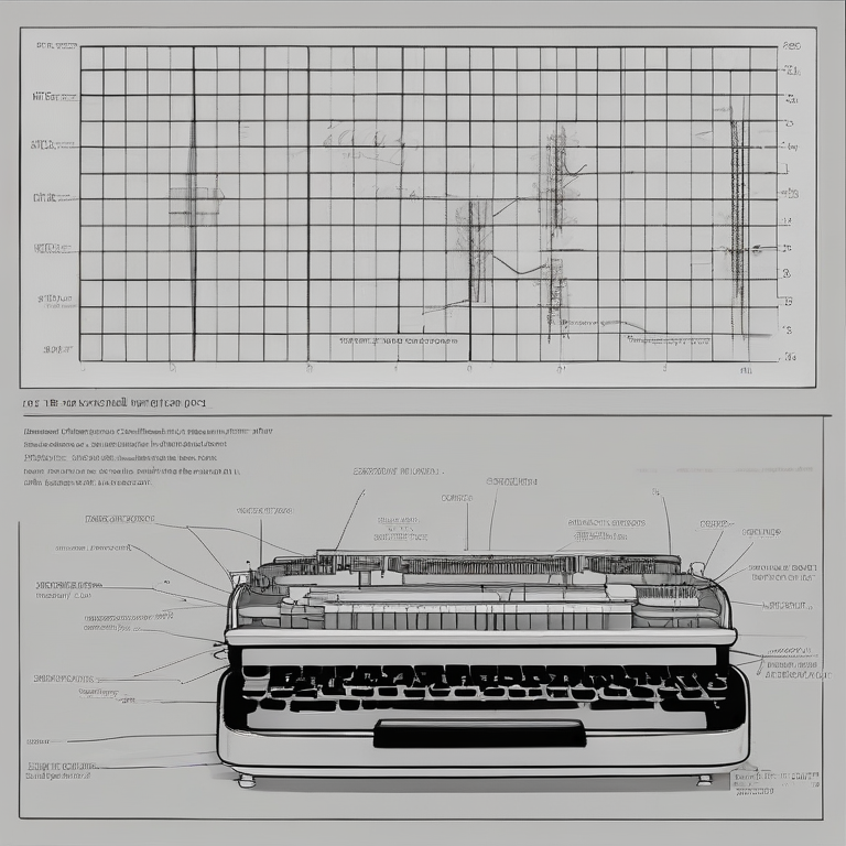 AI-generated picture for Reviewer 2's review of the Lacquered Typewriter