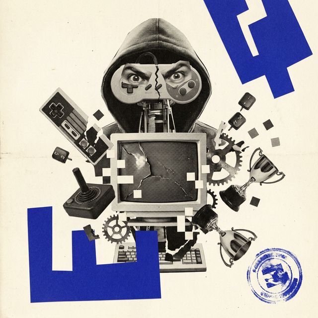 Dada collage portrait of xX_R4GEQU1T_Xx